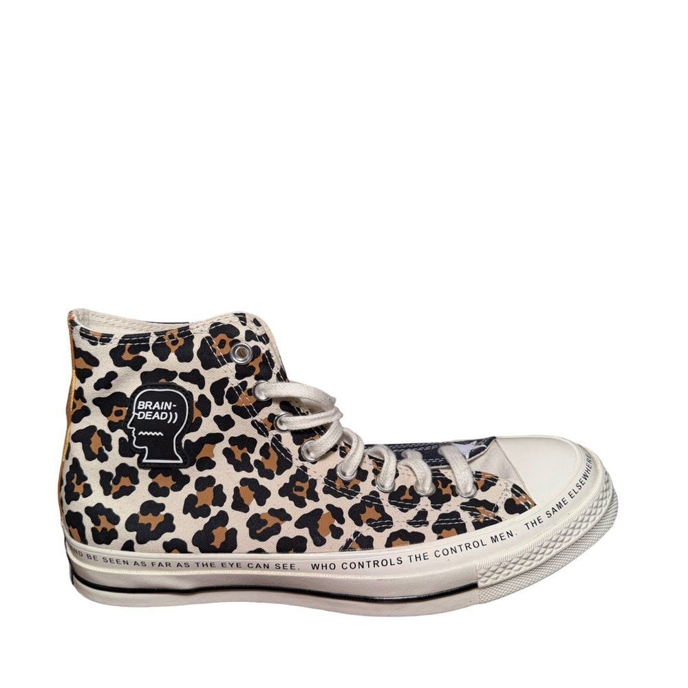 Brain Dead converse Animal Print High-Top Sneakers size 10